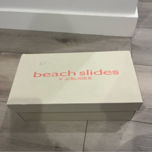 J/Slides Beach Slides SQUISH Turquoise/Yellow EVA NEW size 8 - Picture 6 of 14